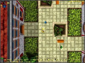 Trzeci gliniarz siedzi między budynkami w Richman Heights - Misje telefoniczne (3) | Vice City - Bent Cop Blues | Grand Theft Auto - Grand Theft Auto - poradnik do gry