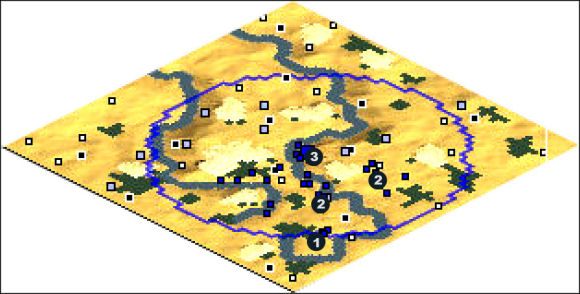 Zaczynasz w 1 z oddziałem szpiegów - Misja szpiegowska 2, Egipt | The Cold War Soviets w Rise of Nations - Rise of Nations - poradnik do gry