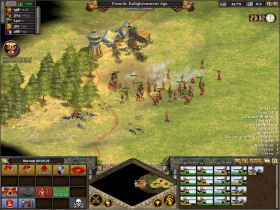 Ataki na miasto na pewno odeprzesz, a jak już będziesz gotów (nie zajmie to dużo czasu) sam wyjdź zapolować na partyzantów - Aragon | Napoleon w Rise of Nations - Rise of Nations - poradnik do gry