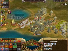 Najprawdopodobniej bez żadnego problemu stworzysz armię, którą możesz wysłać do ataku - Central Basin | The New World Iroquois w Rise of Nations - Rise of Nations - poradnik do gry