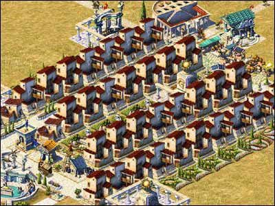 Ostatni etap rozbudowy naszego osiedla, to przekształcenie willi w 60-osobowe kamienice - Osiedla mieszkalne | Społeczeństwo w Zeus Pan Olimpu - Zeus: Pan Olimpu - poradnik do gry