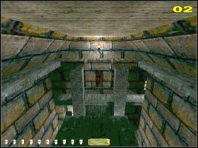 Zanim opuścisz się po sznurze w głąb podziemnego cmentarzyska, postaraj się o pierwszy dowód świętokradztwa, obrabiając jeden z pobliskich sarkofagów (01 ) - DOWN IN THE BONEHOARD (1) | MISJA 3 | Thief The Dark Project - Thief: The Dark Project - poradnik do gry