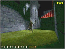 Więcej korzyści odniesiesz, kierując się w lewy korytarz od głównej bramy, ale jak zawsze to Tobie pozostawiam wybór - ASSASSINS (1) | MISJA 4 | Thief The Dark Project - Thief: The Dark Project - poradnik do gry