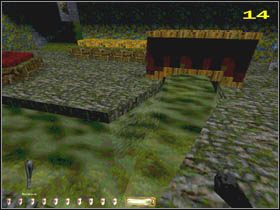 Wypłyniesz przy drewnianych schodach prowadzących w górę do podwójnych drzwi - THE SWORD (2) | MISJA 5 | Thief The Dark Project - Thief: The Dark Project - poradnik do gry