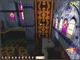 Obserwuj uważnie potwory na dole - RETURN TO THE CATHEDRAL (1) | MISJA 9 | Thief The Dark Project - Thief: The Dark Project - poradnik do gry