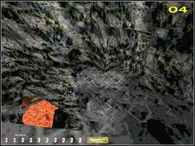 Po zejściu na dół natkniesz się na rozgałęzienie korytarza, a logika nieubłaganie nasuwa wniosek, że musisz wejść w lewy tunel, z którego wychodzą potwory - INTO THE MAW OF CHAOS (1) | MISJA 11 | Thief The Dark Project - Thief: The Dark Project - poradnik do gry