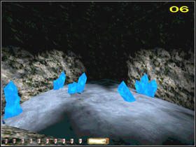 Parę kroków dalej czeka Cię zjazd w dół po lodowej powierzchni - INTO THE MAW OF CHAOS (1) | MISJA 11 | Thief The Dark Project - Thief: The Dark Project - poradnik do gry