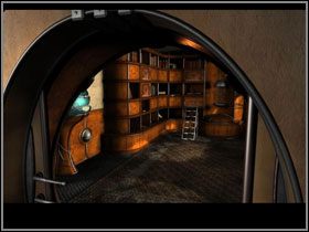 Przejdź przez brązowe rozsuwane drzwi znajdujące się na lewo od sypialni - No Mans Land - Dom Nikifora (1) | Rozdział I | The Sacred Rings - The Sacred Rings - poradnik do gry