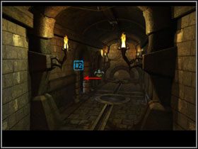 Gdy będziesz w środku, podnieś kajdany (#1) leżące na ziemi po prawej - The Keepers Palace (4) | Rozdział III | The Sacred Rings - The Sacred Rings - poradnik do gry