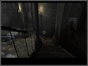 Podejdź do drzwi, zabierz klucze i zejdź na dół schodami - The Keepers Palace (9) | Rozdział III | The Sacred Rings - The Sacred Rings - poradnik do gry