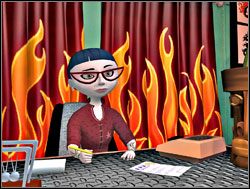 Kolejny test badał, w jaki sposób Sam reaguje na poszczególne słowa - Psychoanaliza na zamówienie | I. Culture Shock | Sam & Max Sezon 1 - Sam & Max: Sezon 1 - poradnik do gry