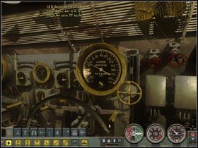 Wskaźnik stanu wyczerpania akumulatorów. - Sekcja III - Aktualny stan O.P. | Aparatura pokładowa w Silent Hunter 4 - Silent Hunter 4: Wolves of the Pacific - poradnik do gry