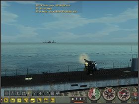 Wydaj rozkaz i z mostku obserwuj jego skutki. - Artillery Training (1) | Submarine School w Silent Hunter 4 - Silent Hunter 4: Wolves of the Pacific - poradnik do gry