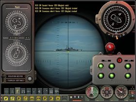 Narzędzie Danych Ataku w pozycji Kąt Kursowy celu - Torpedo Attack - Tryb swobodny w zanurzeniu | Submarine School w Silent Hunter 4 - Silent Hunter 4: Wolves of the Pacific - poradnik do gry