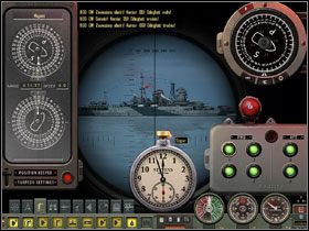 Czas okresu pomiarowego (60 sekund) zbliża się do końca - Torpedo Attack - Tryb zaawansowany praktyka (1) | Submarine School - Silent Hunter 4: Wolves of the Pacific - poradnik do gry