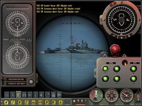 Pierwszy krok - zablokowanie widoku celu kliknięciem w przycisk S w panelu Wyrzutni Torped - Torpedo Attack - Tryb zaawansowany teoria (3) | Submarine School - Silent Hunter 4: Wolves of the Pacific - poradnik do gry