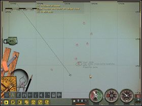 Rzut oka na mapę nawigacyjną. Pozostaje tylko czekanie. Ofiara została wybrana. Tankowiec to jest właściwy cel i przy okazji posiada konkretny tonaż. - Conwoy attack (1) | Submarine School w Silent Hunter 4 - Silent Hunter 4: Wolves of the Pacific - poradnik do gry