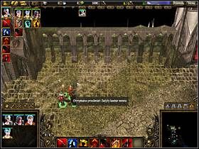 Po walce rozejrzyj się po pomieszczeniach a odnajdziesz kolejne przedmioty dla Agathosa (pergamin magii lodu , zużyty kostur lodu i zniszczona czapka magika ) - STRAŻNICA DUCHÓW cz.3 - SpellForce 2: Władca Smoków - poradnik do gry