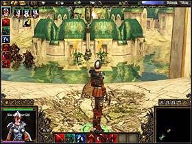 Przed rozgrywką będziesz świadkiem sceny, z której wynika, że przebywa tu Riddengard, a ponadto, udało mu się obudzić jednego z Twórców - CYTADELA cz.1 - SpellForce 2: Władca Smoków - poradnik do gry