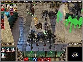 Gdy już odnajdziesz wszystkie pięć kawałków (można znaleźć ich więcej, ale potrzebne Ci są tylko pięć), wróć do Sali Strażników na północnym wschodzie - CYTADELA cz.2 - SpellForce 2: Władca Smoków - poradnik do gry