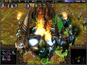 Eliminuj obozy wroga jeden po drugim, pamiętając że bagna roją się nie tylko od Ostrzy, ale też od dziwnych i niebezpiecznych stworzeń - DRAGHLUR cz.2 - SpellForce 2: Władca Smoków - poradnik do gry