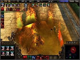 Gdy pozostanie jedynie ostatnia baza na północnym wschodzie zaatakuj ją wraz z pomocą sił Paktu - POWRÓT DO CYTADELI cz.2 - SpellForce 2: Władca Smoków - poradnik do gry