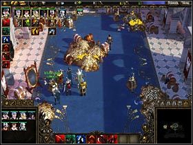 Idź teraz do końca na zachód i wejdź do odróżniającej się komnaty na północy - PAŁAC KRÓLA ULFA cz.2 - SpellForce 2: Władca Smoków - poradnik do gry