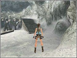 Jeśli nie chce ci się bawić z przełączaniem dźwigni, po prostu przebiegnij prędko przez niebezpieczny obszar, najlepiej się nie zatrzymując - 02. Górskie Jaskinie | Peru w Tomb Raider Anniversary - Tomb Raider: Anniversary - poradnik do gry