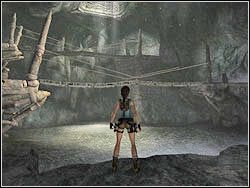 Zejdź po schodach i przejdź przez kamienny portal - 02. Górskie Jaskinie | Peru w Tomb Raider Anniversary - Tomb Raider: Anniversary - poradnik do gry