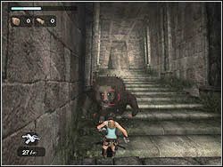 Pobiegnij schodami korytarza w górę - 03. Vilcabamba (1) | Peru w Tomb Raider Anniversary - Tomb Raider: Anniversary - poradnik do gry