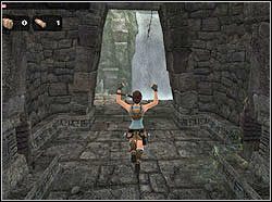 Jeśli ci się uda, pobiegnij korytarzem na lewo - 03. Vilcabamba (2) | Peru w Tomb Raider Anniversary - Tomb Raider: Anniversary - poradnik do gry