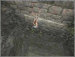 Po wyjściu z jamy przeskocz z powrotem na występ, z którego dawałaś tu susa - 04. Zaginiona Dolina (2) | Peru w Tomb Raider Anniversary - Tomb Raider: Anniversary - poradnik do gry
