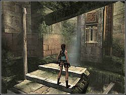 Udaj się platformą w stronę mechanizmu z dźwignią - 05. Grobowiec Qualopeca (2) | Peru w Tomb Raider Anniversary - Tomb Raider: Anniversary - poradnik do gry