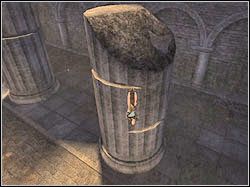 Zwróć uwagę na otaczające cię kolumny - 06. Świątynia św. Franciszka (1) | Grecja w Tomb Raider Anniversary - Tomb Raider: Anniversary - poradnik do gry