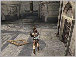 Nie stawaj na płycie, bo zaliczysz owym młotem i będzie po tobie - 06. Świątynia św. Franciszka (2) | Grecja w Tomb Raider Anniversary - Tomb Raider: Anniversary - poradnik do gry