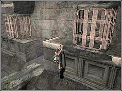 Wskocz na półkę po lewej i pchnij do przodu okratowaną skrzynkę tak daleko, ile się da - 06. Świątynia św. Franciszka (3) | Grecja w Tomb Raider Anniversary - Tomb Raider: Anniversary - poradnik do gry