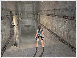 Dojdź do kolejnego zapadliska - 10. Świątynia Khamoon (2) | Egipt w Tomb Raider Anniversary - Tomb Raider: Anniversary - poradnik do gry