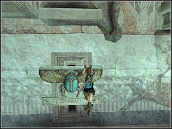 Znajdujesz się w dużej komnacie - 10. Świątynia Khamoon (2) | Egipt w Tomb Raider Anniversary - Tomb Raider: Anniversary - poradnik do gry