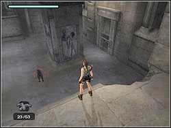 Zjedź w dół na butach po pochyłości w podłodze i skręć korytarzem w lewo - 10. Świątynia Khamoon (3) | Egipt w Tomb Raider Anniversary - Tomb Raider: Anniversary - poradnik do gry