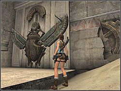 Udaj się korytarzem na lewo - 10. Świątynia Khamoon (4) | Egipt w Tomb Raider Anniversary - Tomb Raider: Anniversary - poradnik do gry