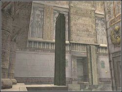 Korytarz poprowadzi cię do dziedzińca z ogromnym obeliskiem na środku - 11. Obelisk Khamoon (1) | Egipt w Tomb Raider Anniversary - Tomb Raider: Anniversary - poradnik do gry
