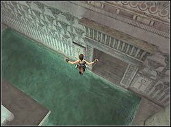 Skocz do basenu pod tobą - 11. Obelisk Khamoon (1) | Egipt w Tomb Raider Anniversary - Tomb Raider: Anniversary - poradnik do gry