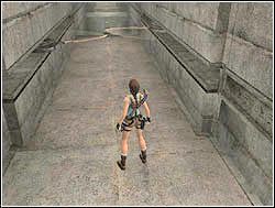 Opuść dziedziniec wychodząc wyjściem za twoimi plecami - 11. Obelisk Khamoon (2) | Egipt w Tomb Raider Anniversary - Tomb Raider: Anniversary - poradnik do gry