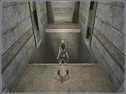 Po minięciu zabójczych tarcz dobiegnij do kolejnej przepaści - 11. Obelisk Khamoon (3) | Egipt w Tomb Raider Anniversary - Tomb Raider: Anniversary - poradnik do gry