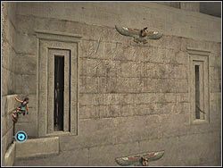 Podskocz łapiąc się występu powyżej - 11. Obelisk Khamoon (4 | Egipt w Tomb Raider Anniversary - Tomb Raider: Anniversary - poradnik do gry