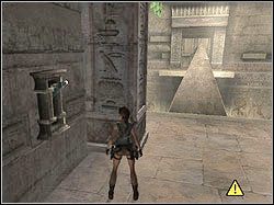 Wdrap się na platformę i wyjdź z komnaty - 11. Obelisk Khamoon (4 | Egipt w Tomb Raider Anniversary - Tomb Raider: Anniversary - poradnik do gry