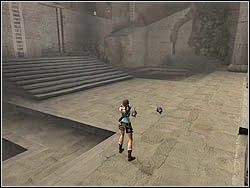 Zabij pałętające się szczury i zerknij na drzwi, prowadzące do środka Sfinksa - 12. Sanktuarium Dziecięcia (1) | Egipt w Tomb Raider Anniversary - Tomb Raider: Anniversary - poradnik do gry