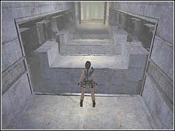 Kawałek dalej jest już o wiele, wiele trudniej - 12. Sanktuarium Dziecięcia (3) | Egipt w Tomb Raider Anniversary - Tomb Raider: Anniversary - poradnik do gry