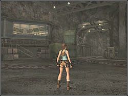 Podąż korytarzem w dół - 13. Kopalnie Natli (1) | Zaginione Miasto w Tomb Raider Anniversary - Tomb Raider: Anniversary - poradnik do gry