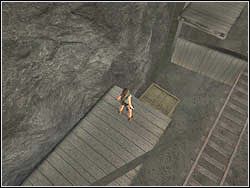 Podąż korytarzem przed siebie, przeskocz nad poprzecznie biegnącym innym korytarzem i idź dalej - 13. Kopalnie Natli (1) | Zaginione Miasto w Tomb Raider Anniversary - Tomb Raider: Anniversary - poradnik do gry